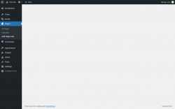 Page screenshot: Pages &rarr; Add Page Link