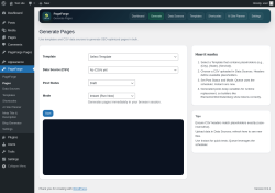 Page screenshot: PageForge &rarr; Pages