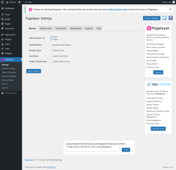 Page screenshot: Pagelayer