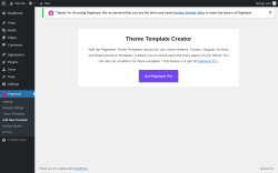 Page screenshot: Pagelayer → Add New Template