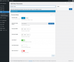 Page screenshot: Panorama Viewer → Add New Panorama
