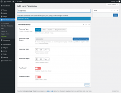 Page screenshot: Panorama Viewer → Add New Panorama