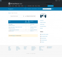Page screenshot: Panorama Viewer → Support Forum