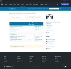 Page screenshot: Panorama Viewer → Support Forum