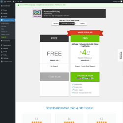 Page screenshot: Panorama Viewer → Upgrade  ➤