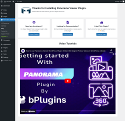 Page screenshot: Panorama Viewer → Help