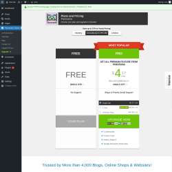 Page screenshot: Panorama Viewer → Upgrade  ➤
