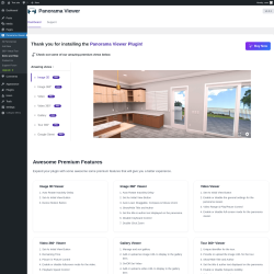 Page screenshot: Panorama Viewer → Demo and Help