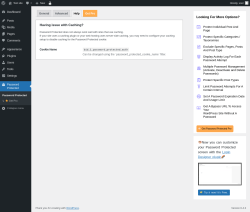 Page screenshot: Password Protected &rarr; 
								Help                            