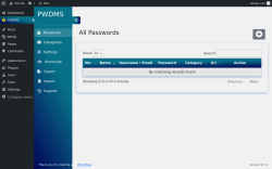 Page screenshot: PWDMS