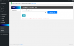 Page screenshot: Settings &lsaquo; Test site &mdash; WordPress