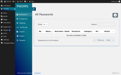 Page screenshot: PWDMS