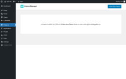 Page screenshot: Patterns