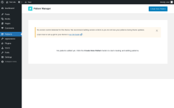 Page screenshot: Patterns
