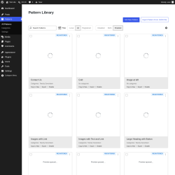 Page screenshot: Patterns