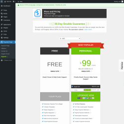 Page screenshot: Payment Page &rarr; Upgrade&nbsp;&nbsp;➤