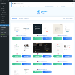 Page screenshot: Payment Page