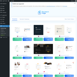 Page screenshot: Payment Page