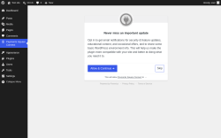 Page screenshot: Payments Square Connect &lsaquo; Test site &mdash; WordPress