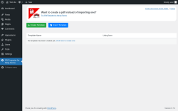 Page screenshot: PDF Importer for Ninja Forms