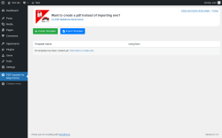 Page screenshot: PDF Importer for Ninja Forms