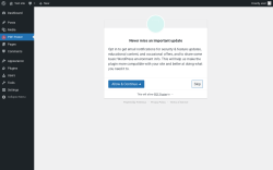 Page screenshot: PDF Poster ‹ Test site — WordPress