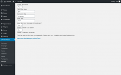 Page screenshot: PeerRaiser → Settings