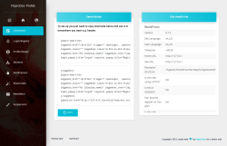 Page screenshot: PeproDev Profile