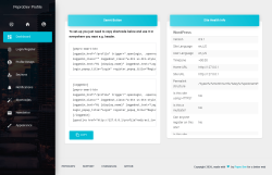 Page screenshot: PeproDev Profile