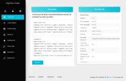 Page screenshot: PeproDev Profile