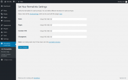 Page screenshot: Permalinks Customizer