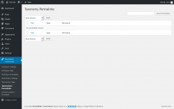 Page screenshot: Permalinks Customizer → Taxonomies Permalinks