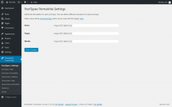 Page screenshot: Permalinks Customizer