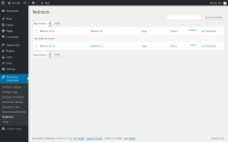 Page screenshot: Permalinks Customizer → Redirects