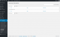 Page screenshot: Permalinks Customizer → Taxonomies Permalinks