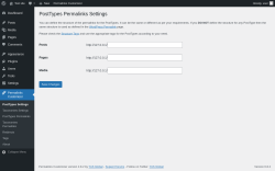 Page screenshot: Permalinks Customizer