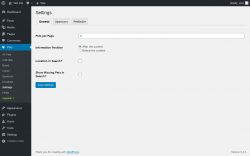 Page screenshot: Pets → Settings