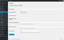 Page screenshot: Pets → Settings