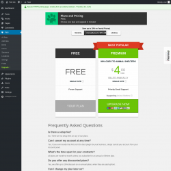 Page screenshot: Pets → Upgrade  ➤