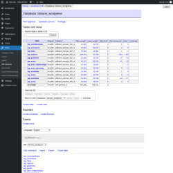 Page screenshot: Tools → WP Adminer