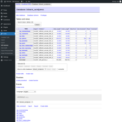 Page screenshot: Tools → WP Adminer