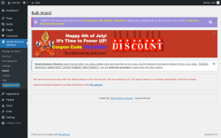 Page screenshot: Simple Business Directory &rarr; Import