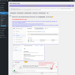 Page screenshot: Settings &lsaquo; Test site &mdash; WordPress