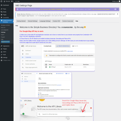 Page screenshot: Settings &lsaquo; Test site &mdash; WordPress