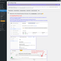 Page screenshot: Settings &lsaquo; Test site &mdash; WordPress