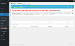 Page screenshot: Simple Business Directory