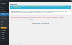 Page screenshot: Simple Business Directory &rarr; Import