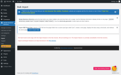 Page screenshot: Simple Business Directory &rarr; Import