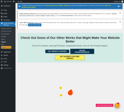 Page screenshot: Simple Business Directory &rarr; Support