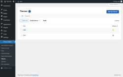 Page screenshot: Photo Gallery &rarr; Themes